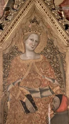 St. Katharina von Alexandria (Detail)